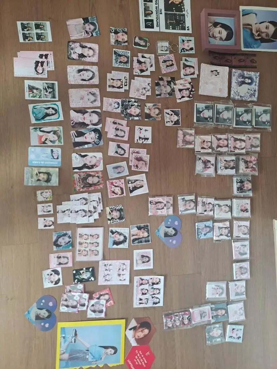 아이브 장원영  마감용 도무송 900장 이상 + 포스터 등