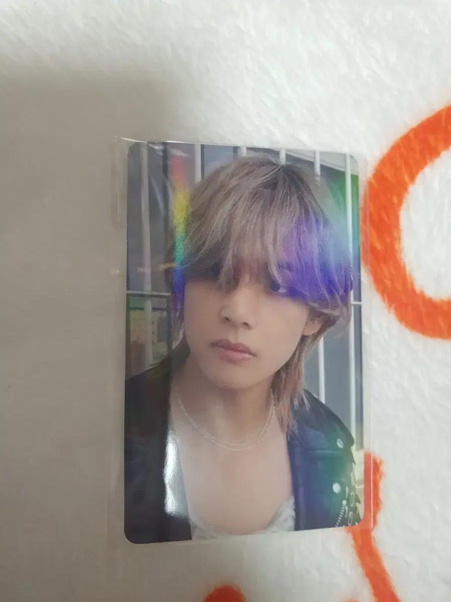 방탄 bts일본 jpfc레이오버 특전홀로그램 뷔 태형포카