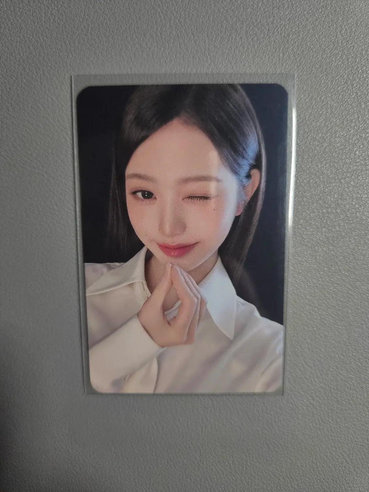 아이브 원영 시네마 아크릴 스탠드 포토카드 포카