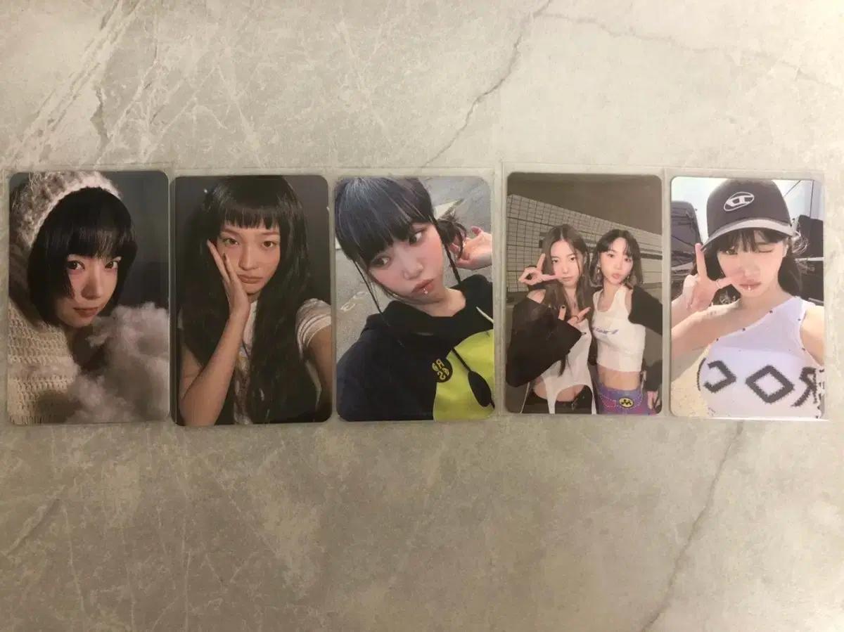 아일릿 르세라핌 앨포 포토카드 / 가격제안주세용