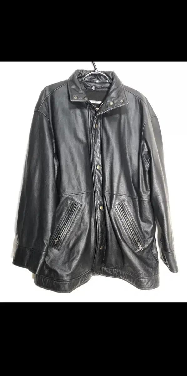 [한정판 국내 유일]아디다스 파이어버드 로고 대장 소가죽자켓 L-XL