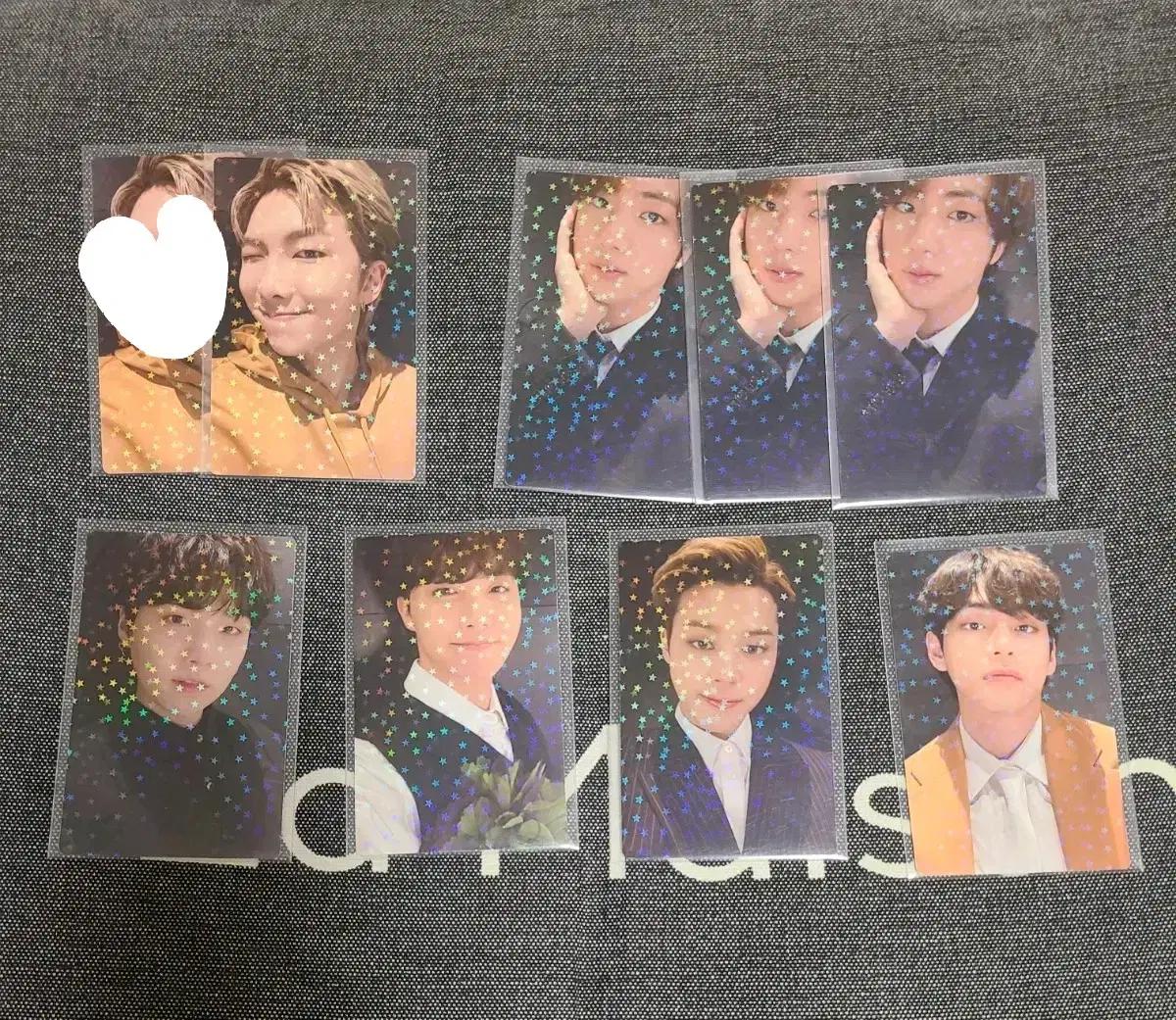 일본 그래미 포카 방탄소년단 럭드 럭키드로우 방탄 유니버셜 뮤직 재팬