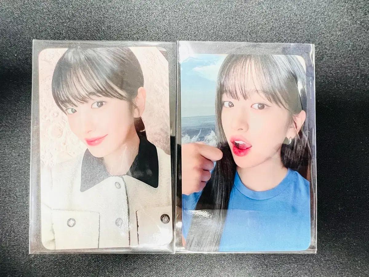 아이브 유진 안유진 동원참치 맛참 포카 wts pcs