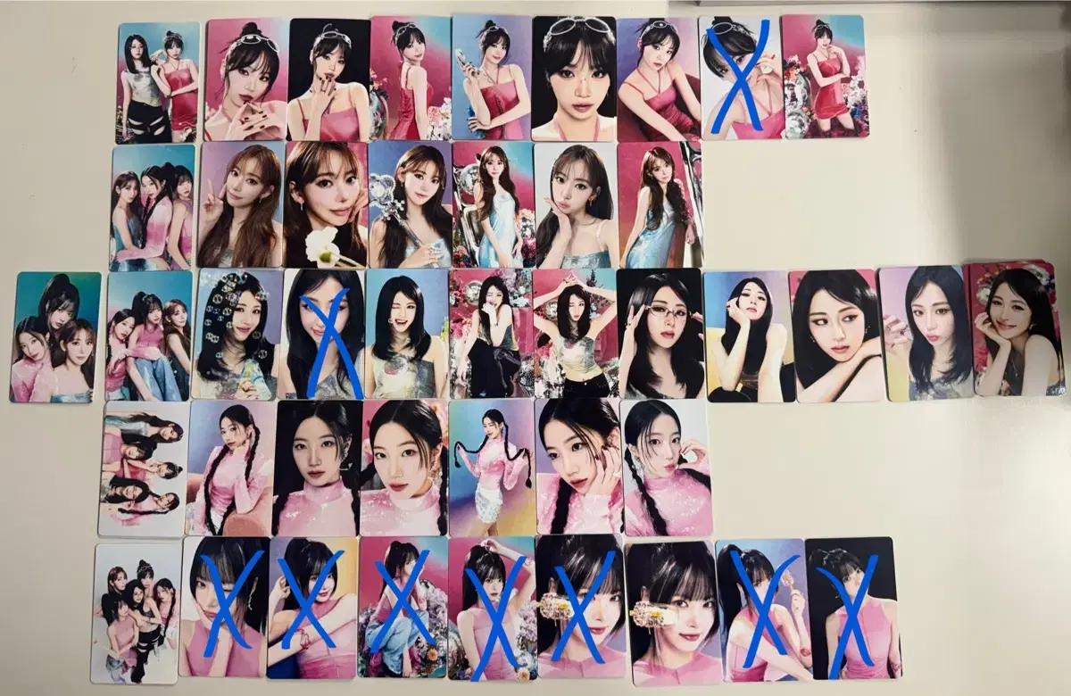 르세라핌 일본 콘서트포카 리듬하이브포카 팝니다.일본MD