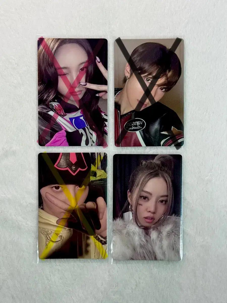 타잔/애니 교환) 영서 베일리 우찬 올데이프로젝트 앨범 포카 교환