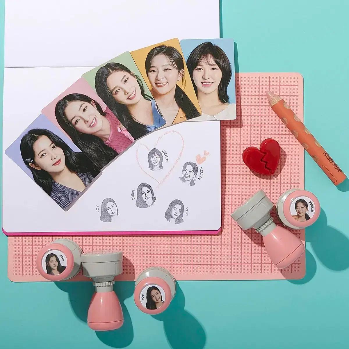 (미개봉) 레드벨벳 웬디 스탬프