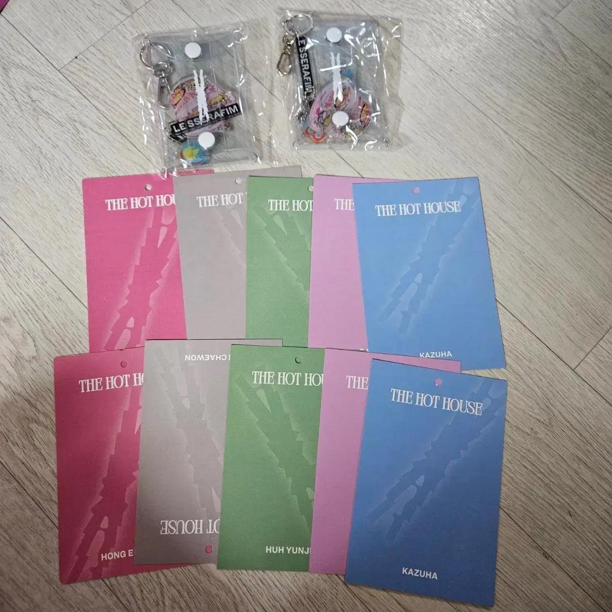 (새상품) 르세라핌 팝업 파우치+엽서세트 한정판
