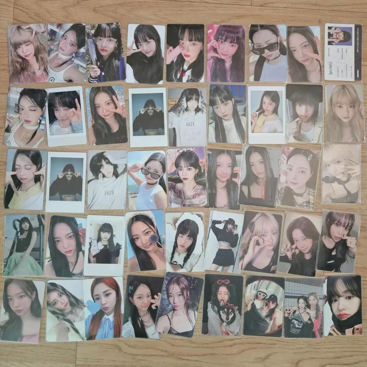 르세라핌 포카드 일괄 개별 판매