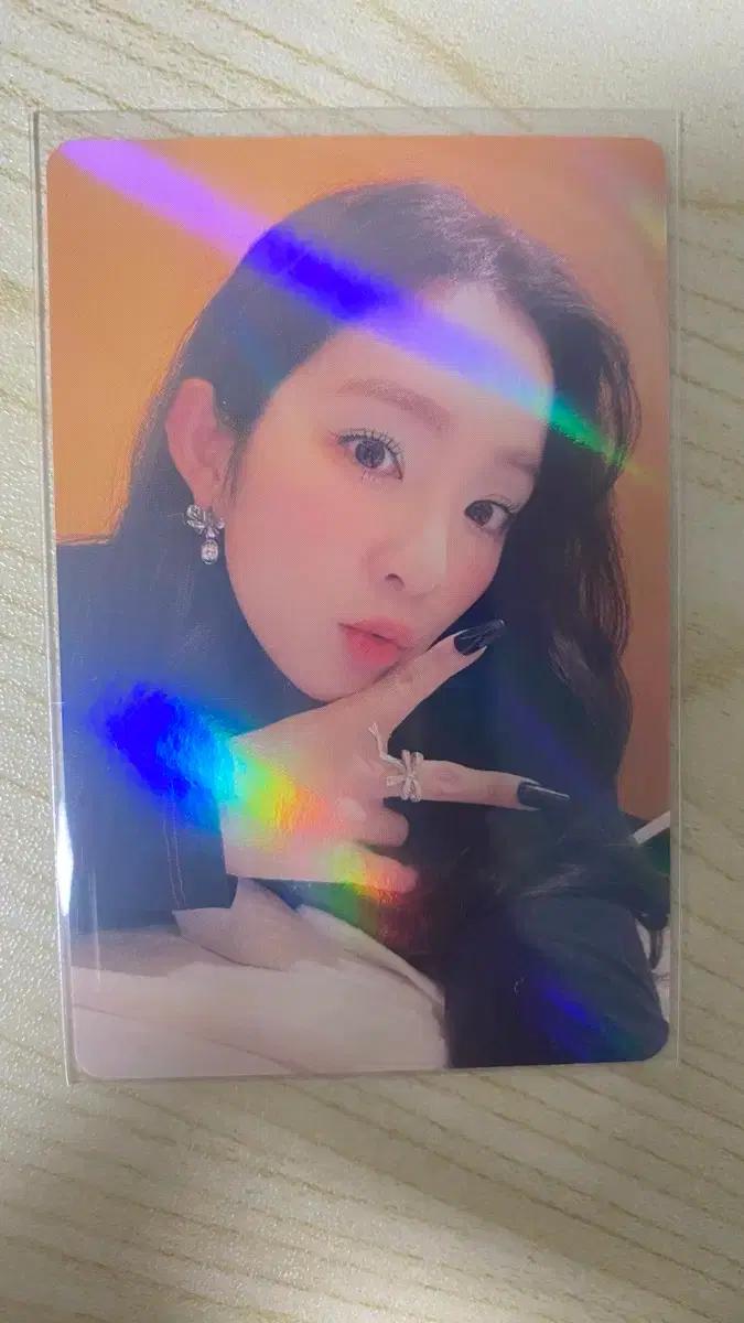 레드벨벳 아이린 포카 Birthday 메이크스타 특전