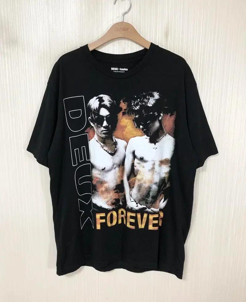 듀스X카시나 듀스포에버(DEUX FOREVER) 티셔츠 XL