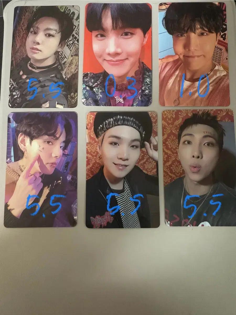 방탄소년단/르세라핌 포카