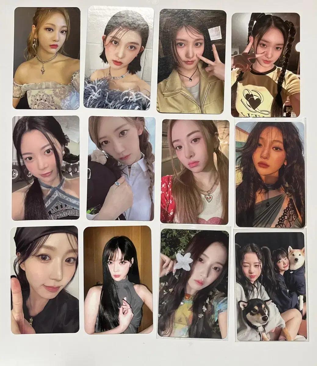 여돌 포토카드(르세라핌/에스파/뉴진스/아이브/오마이걸)