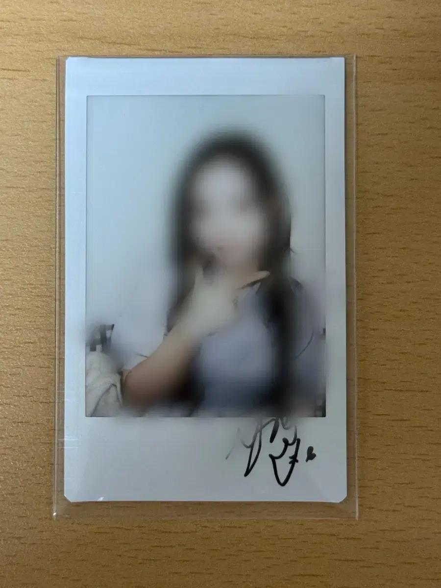트리플에스 vv 비저너리비전 김유연 싸인 폴라로이드 싸폴