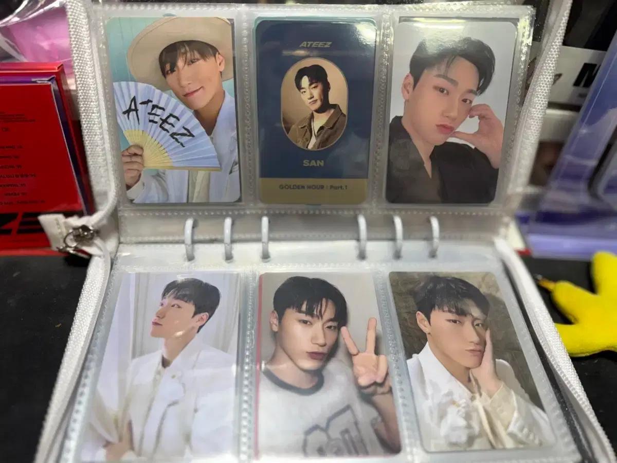 에이티즈 최산 포카 양도