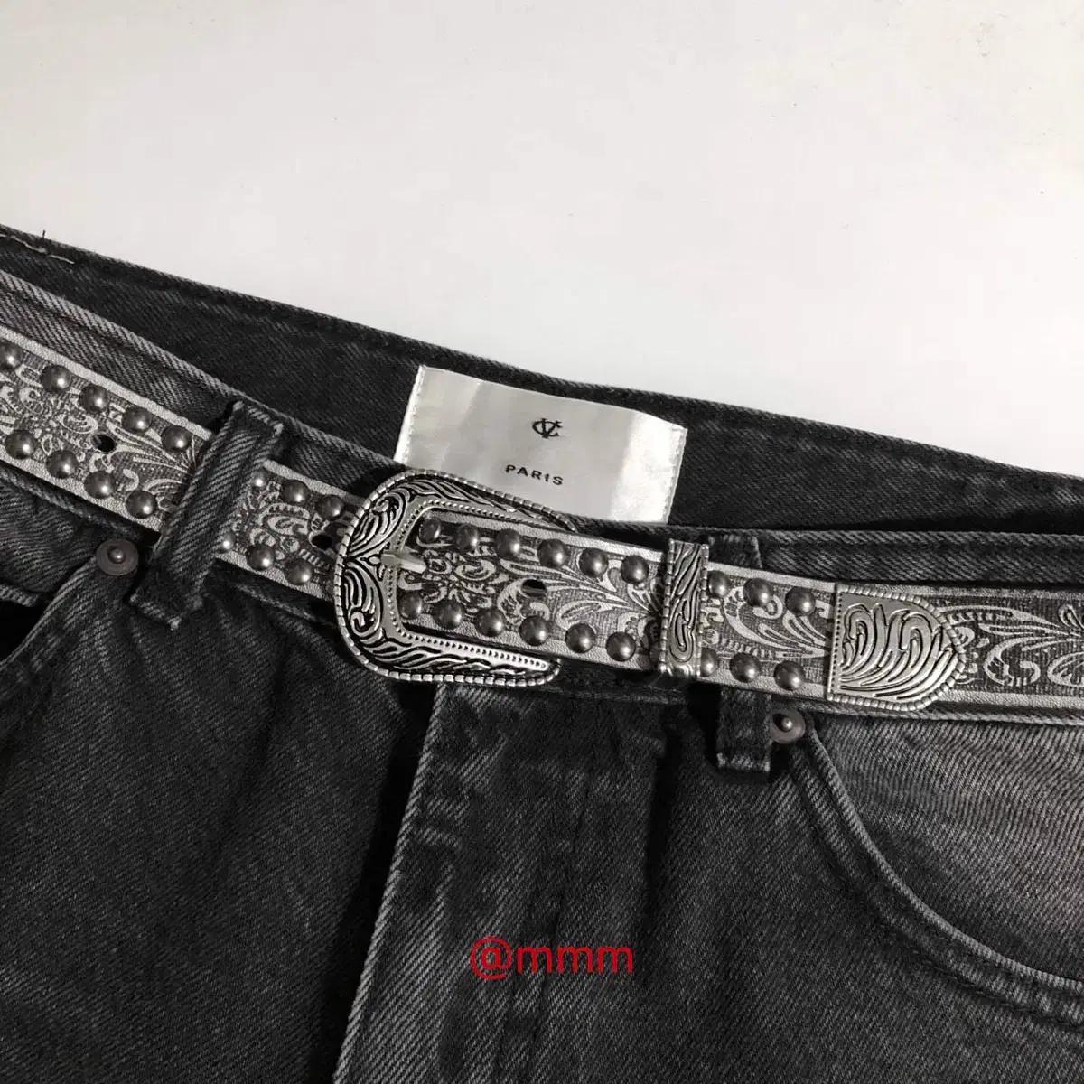 [Unisex] 에스닉2 클래식 웨스턴 가죽 벨트