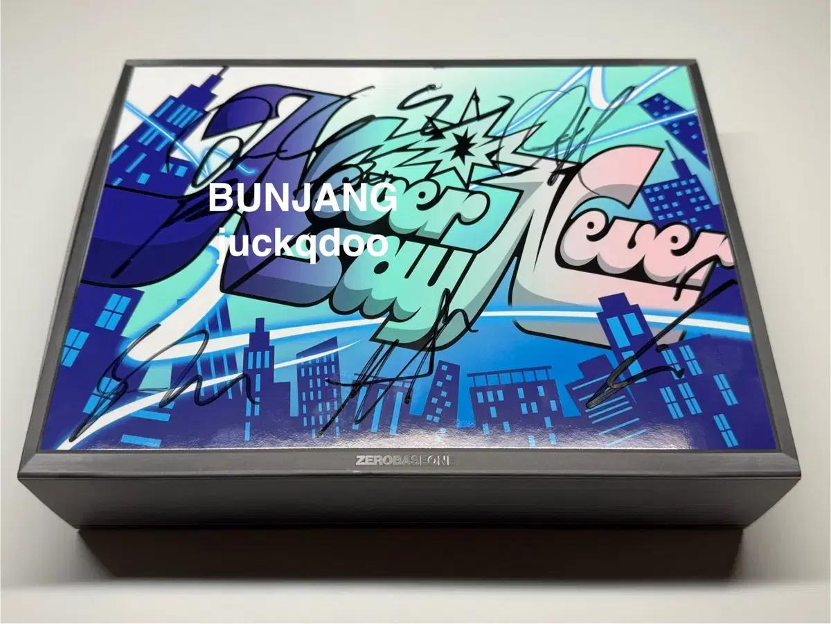 제로베이스원 정규 1집 싸인앨범 ZB1 signed album