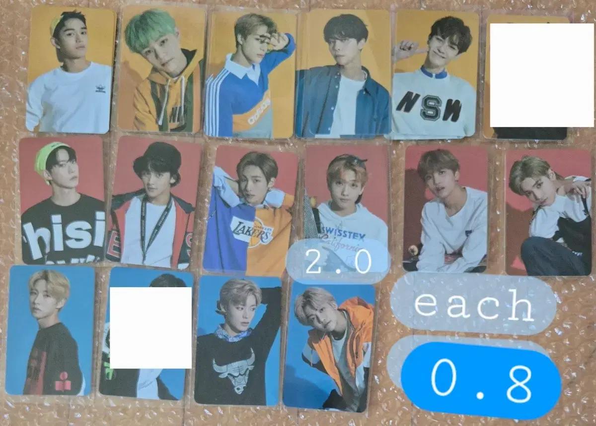 nct 127 2019 시즌그리팅 시그 위드드라마 특전포카