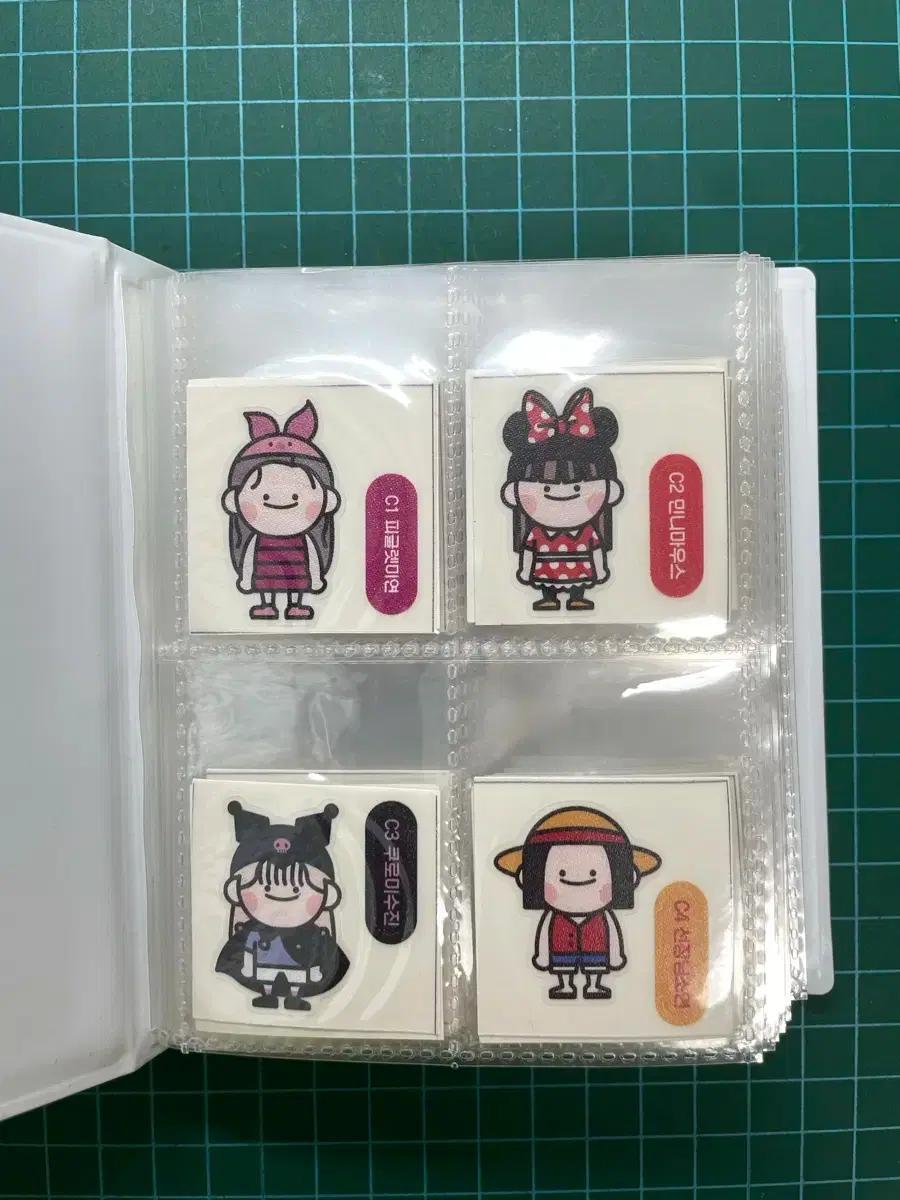 300원!! (여자)아이들 띠부띠부씰 1