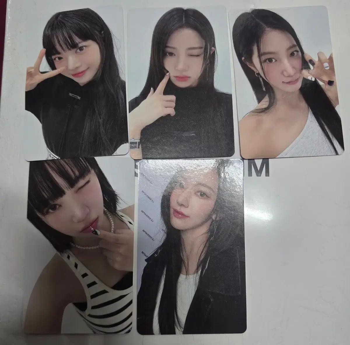 르세라핌 언포기븐 위버스 특전세트