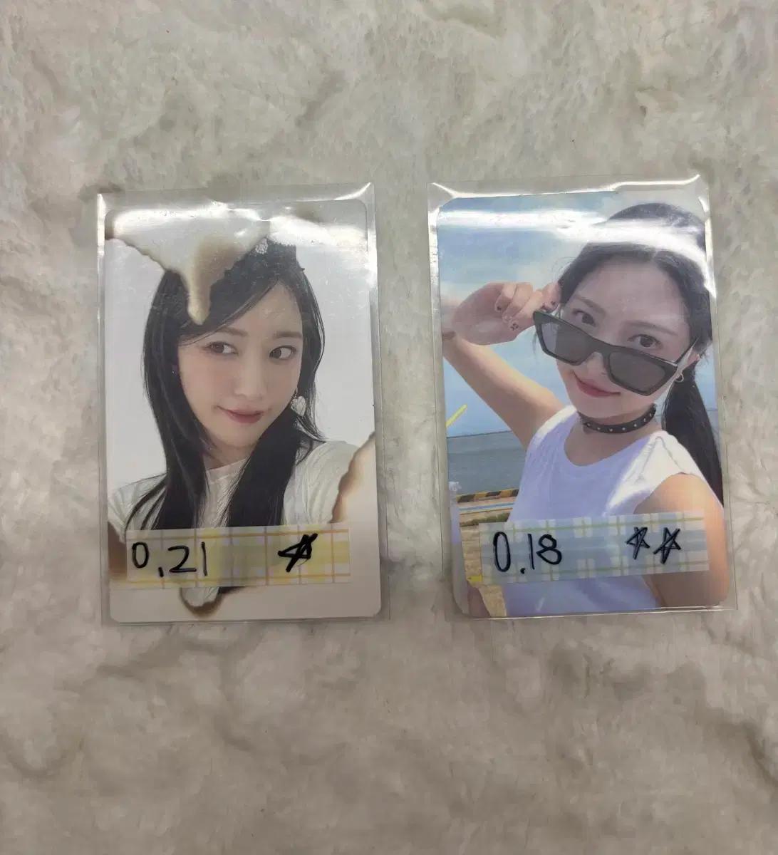 르세라핌 포토카드
