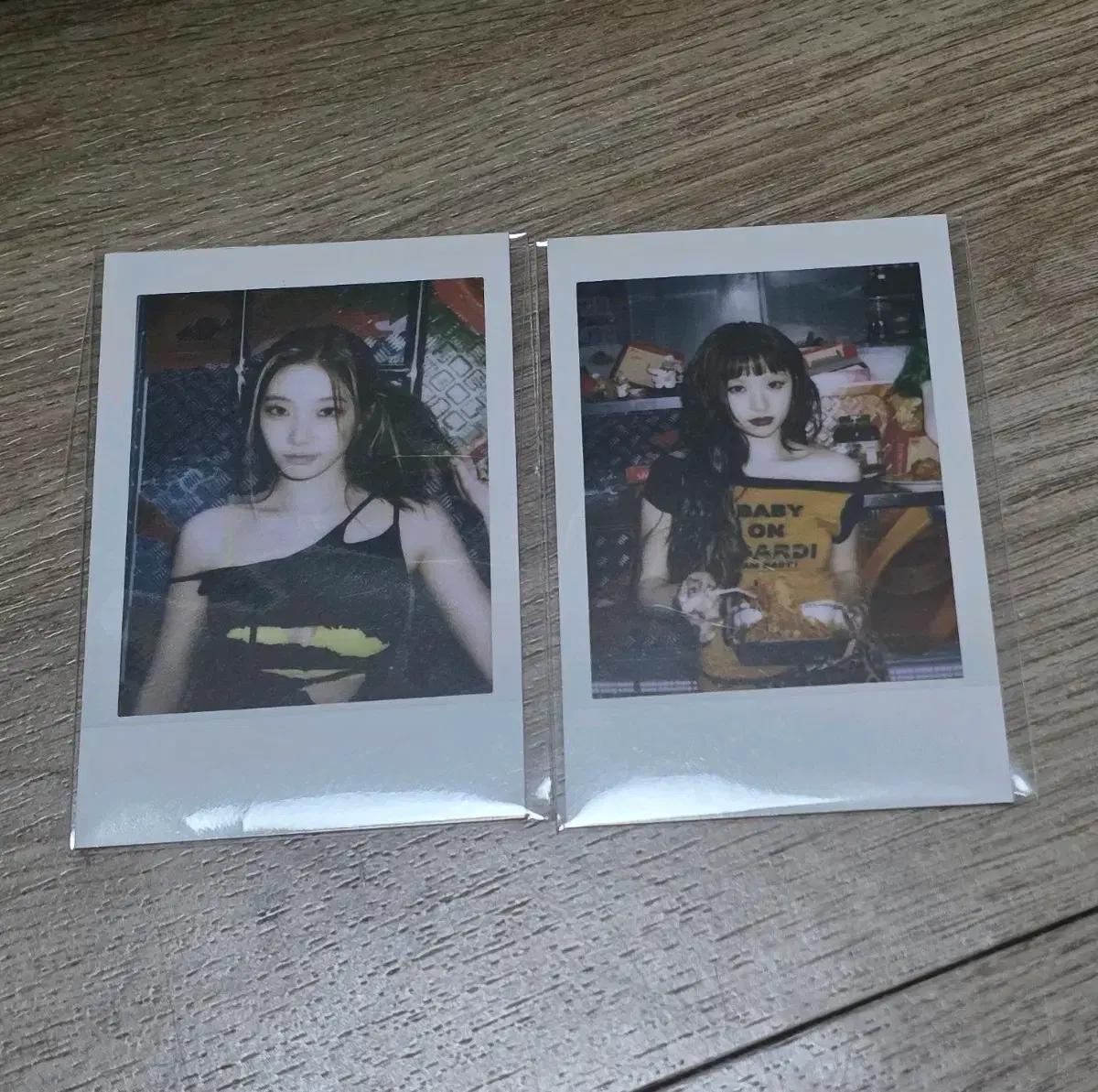 르세라핌 스파게티 머치 5만원특전 포카 (일괄)