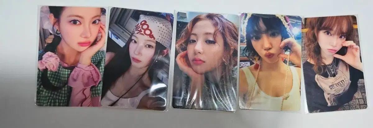 르세라핌 포토카드(5장)
