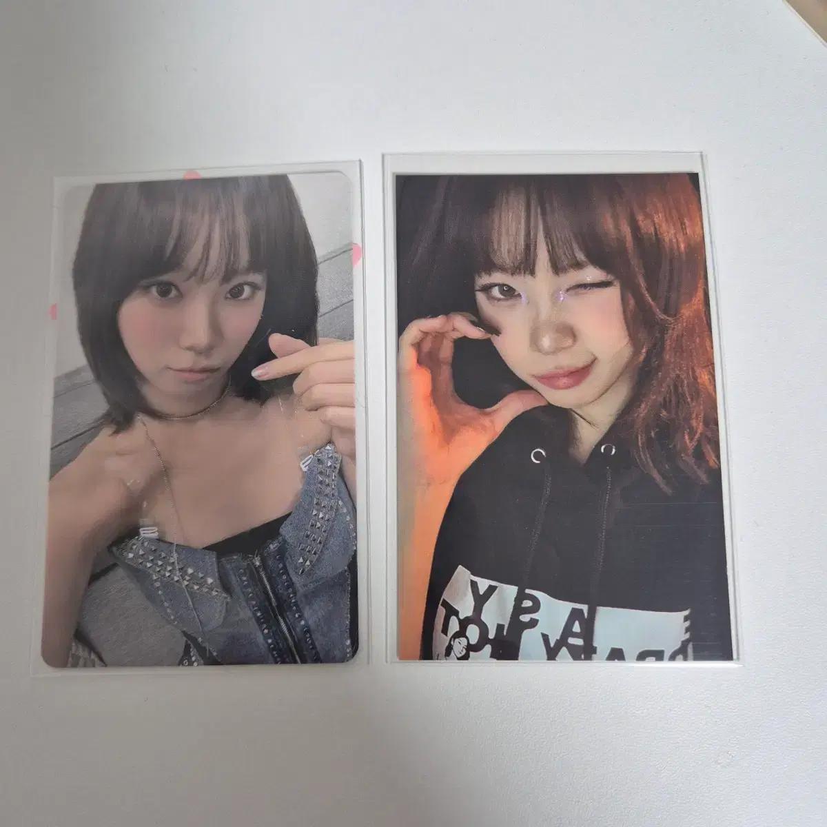 르세라핌 김채원 도쿄돔 앙콘 멤버십 한정 포카
