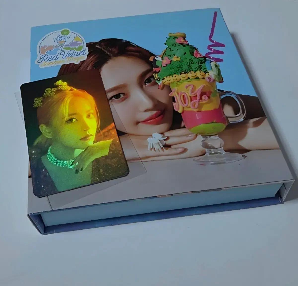 레드벨벳 파워업 앨범 조이 한정판 예리 라루즈 홀로그램 포토카드
