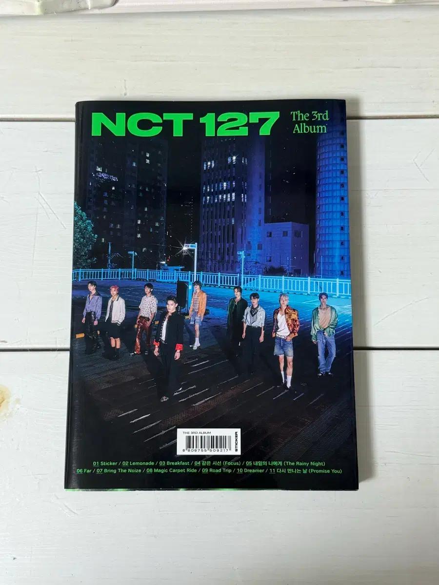 (탈덕처분) 엔시티127 스티커 개봉 앨범