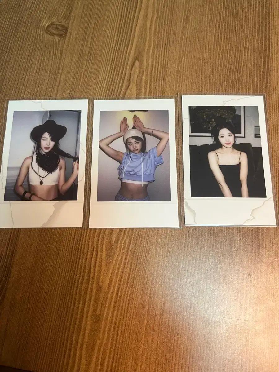 르세라핌 허윤진 폴라로이드 포토카드 포카 양도합니다!