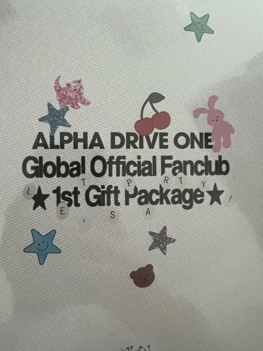 ALPHA DRIVE ONE 팬클럽 키트