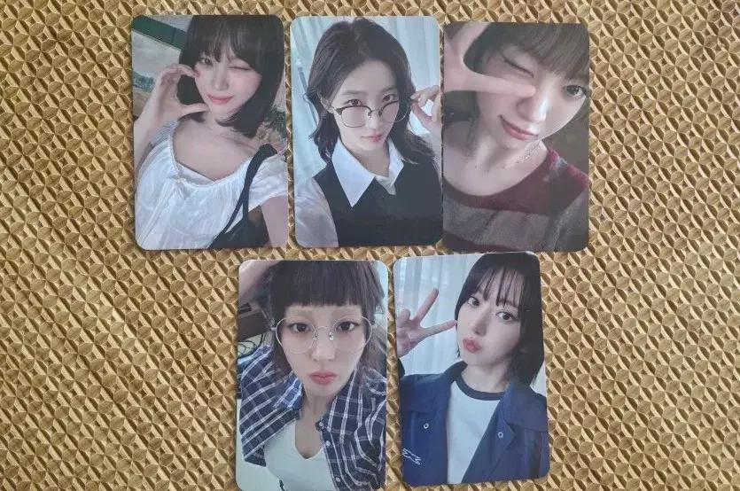 르세라핌 스파게티 팬플리 대면팬싸 미공포 세트