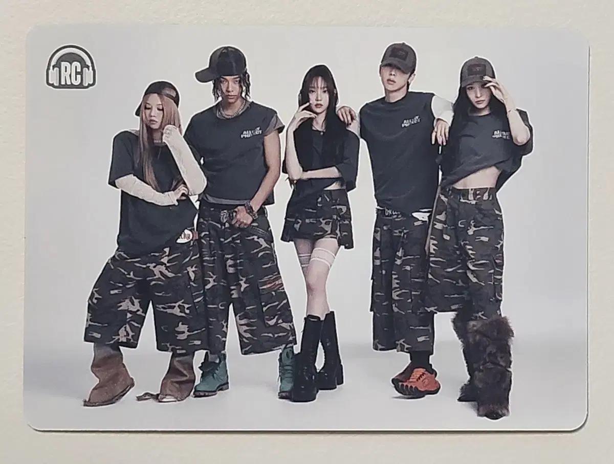 올데이프로젝트 프로모 테레카 단체 카드 루키