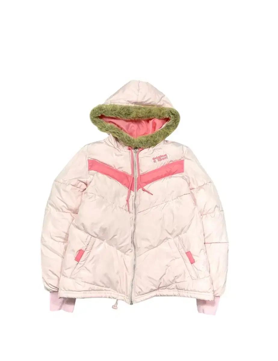 Adidas japan 아디다스 딸기우유 패딩 핑크