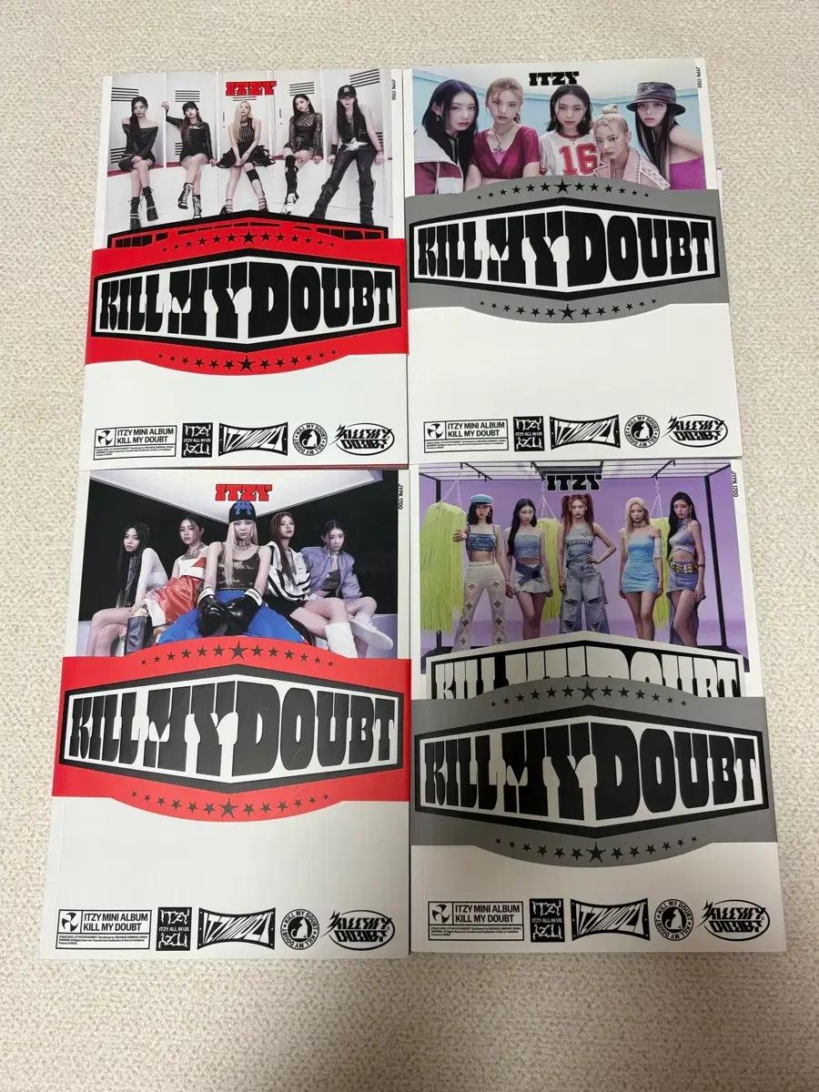 ITZY 있지 Kill My Doubt 스탠다드 앨범 개봉앨범 양도