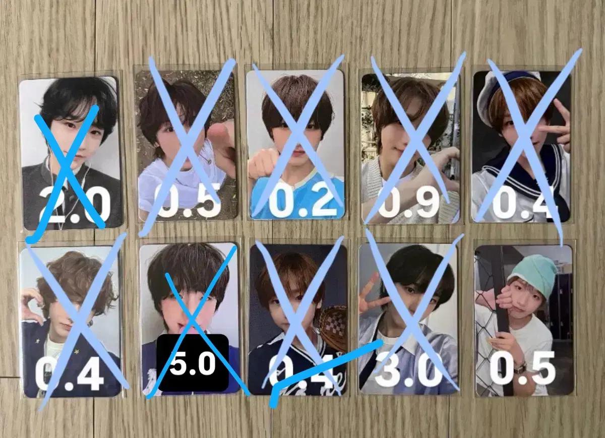 아이딧 IDID 정세민 포카 양도 판매 미공포 특전 뉴키즈 쇼케이스