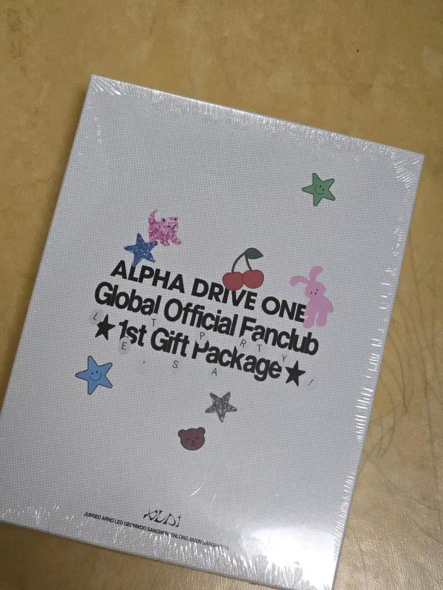 ALPHA DRIVE ONE 알파드라이브원 알디원 멤버십 팬클럽 키트