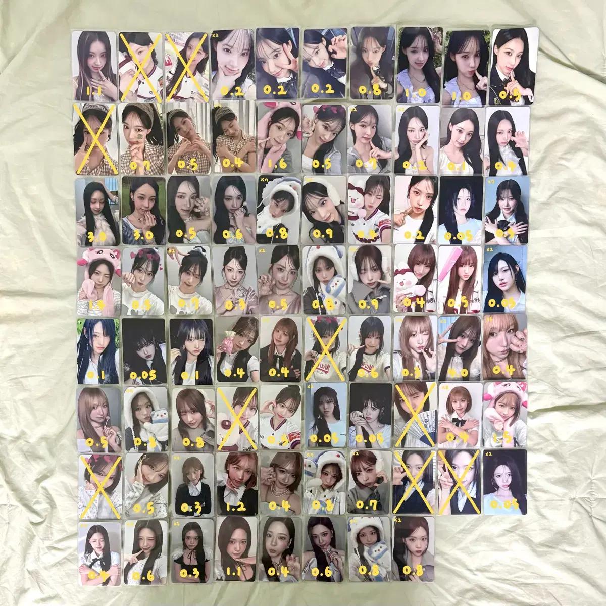 리센느 포토카드ㅣ포카 미공포 럭드 공방 싸인 앨범 폴라 립밤 데자부