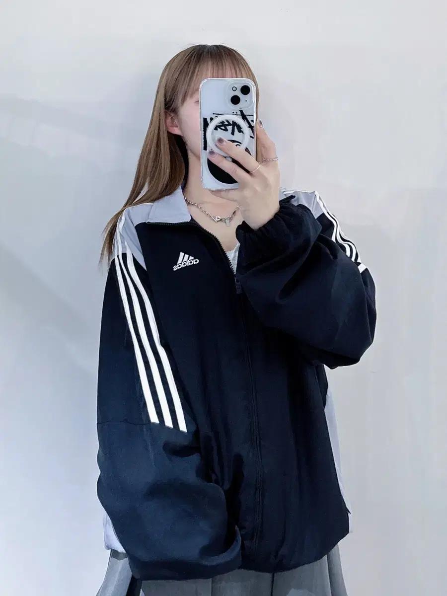 아디다스 00s 삼선 바람막이