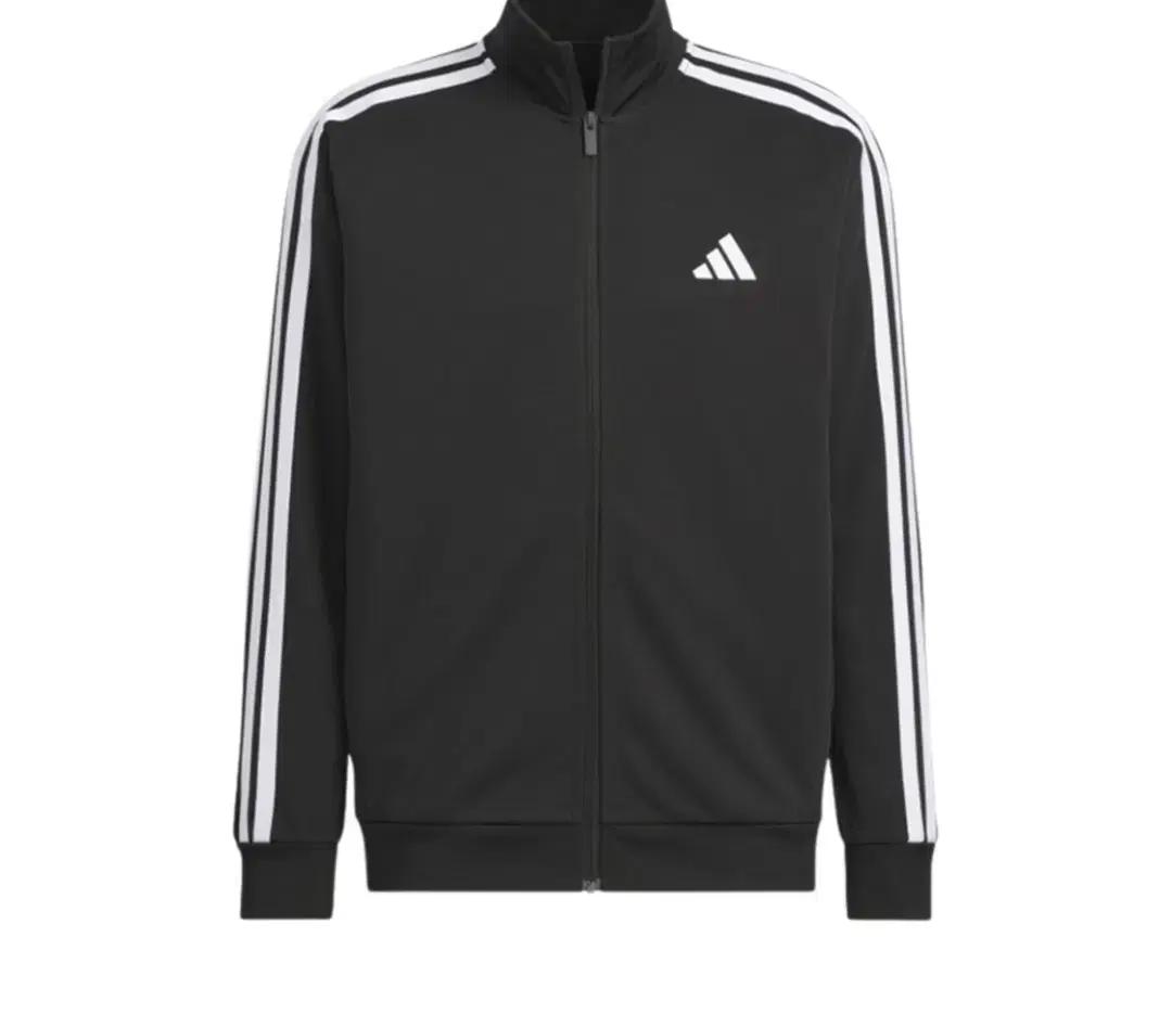 아디다스 3S 레귤러핏 트랙자켓 블랙 XXL