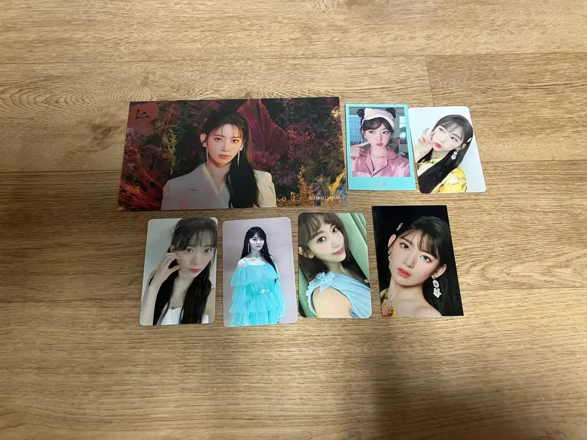 르세라핌 사쿠라bloom*iz,secret diary,time 포토카드