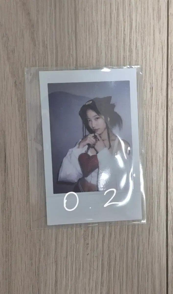 르세라핌 사쿠라 폴라로이드 포토카드