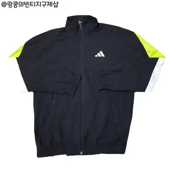 아디다스 빈티지 스트릿 삼선 바람막이 자켓