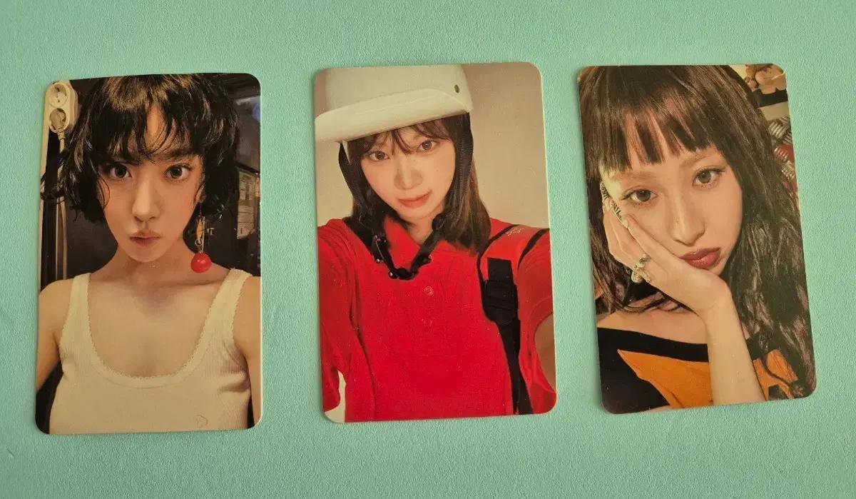 르세라핌 스파게티 위버스 랜덤 포카