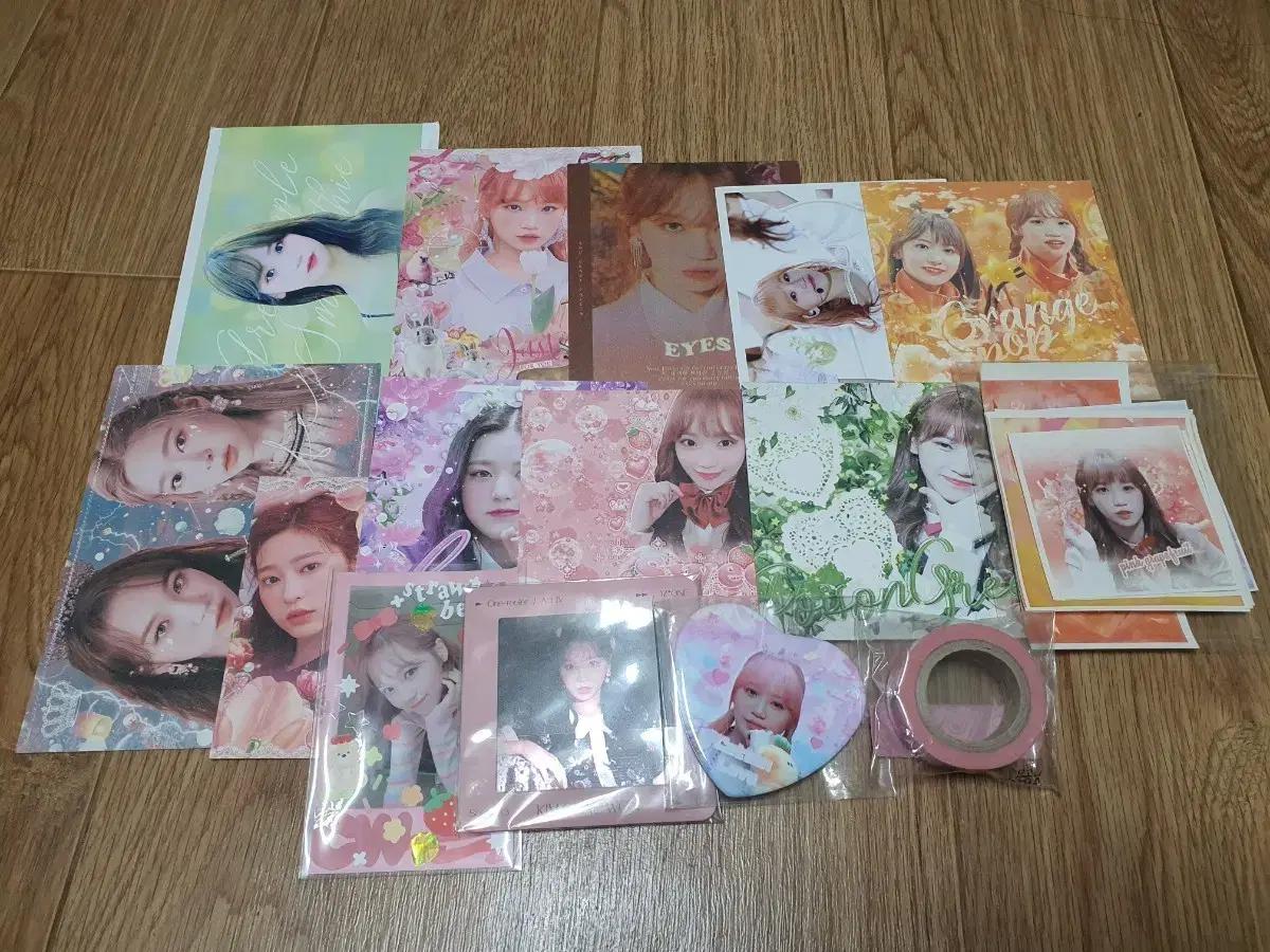르세라핌 아이즈원 아이브 채원 원영 굿즈 비공굿 일괄