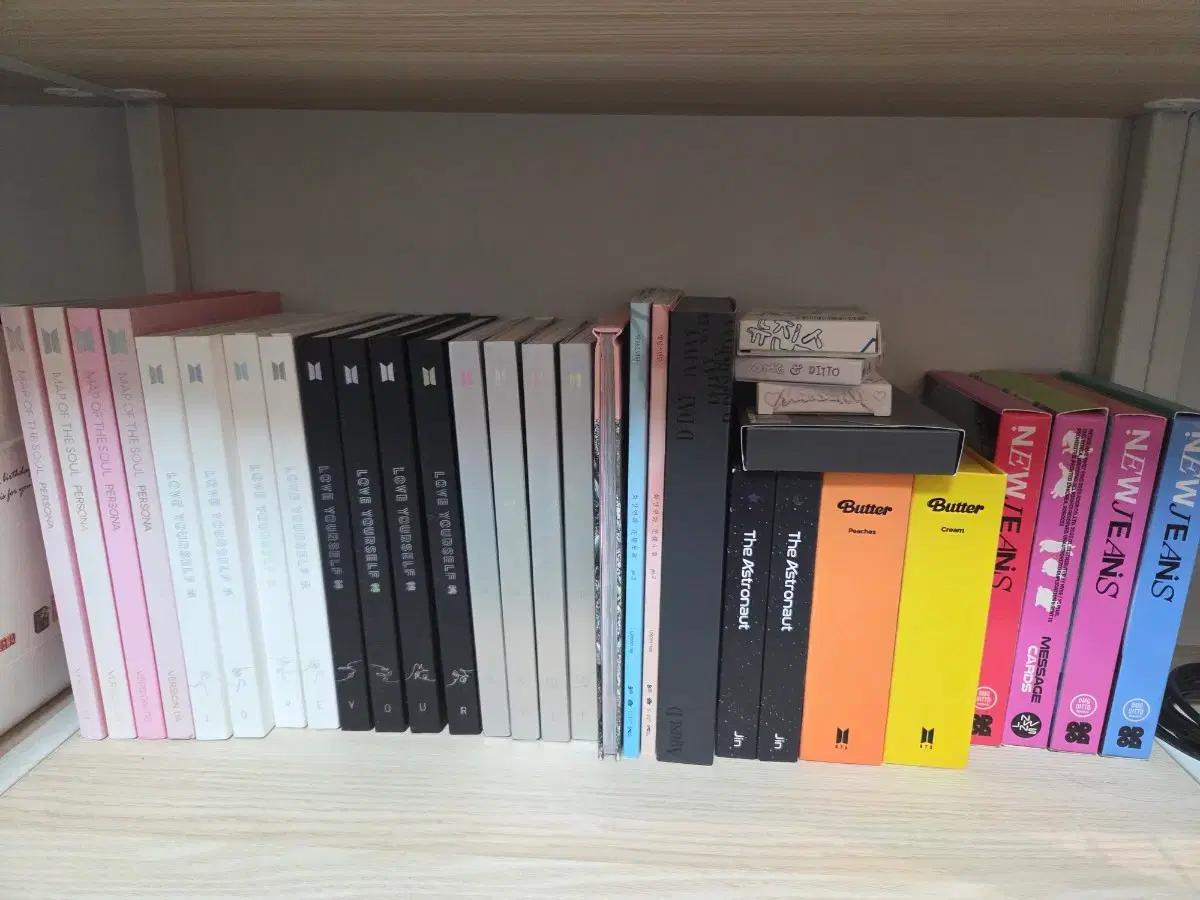 앨범 판매 (방탄, 투바투, 뉴진스, 르세라핌)