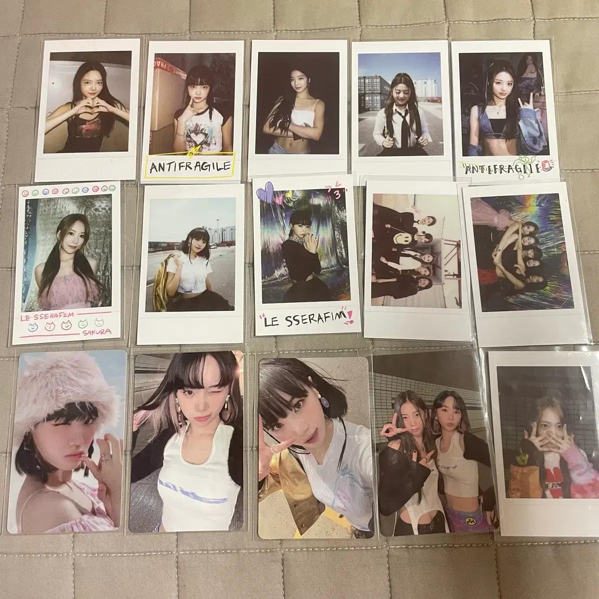 르세라핌 포카 팝니다