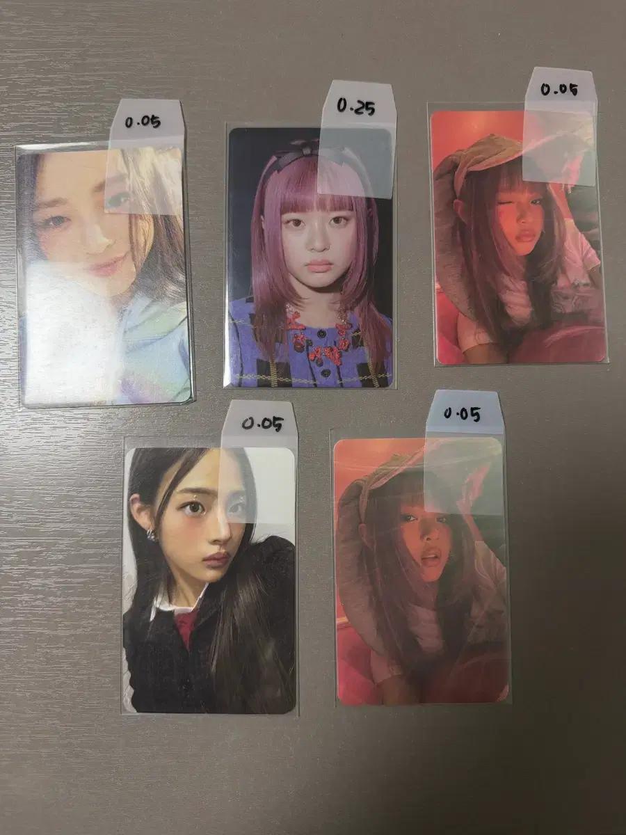 뉴진스 르세라핌 아이들 엔믹스 포카 팔아요
