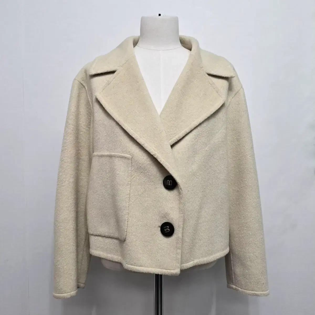 한섬  마인  21'FW 캐시미어 블렌드 핸드메이드 코트