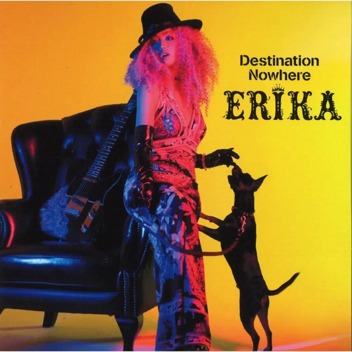 에리카 Destination Nowhere 앨범 시디 CD 제이팝 J팝